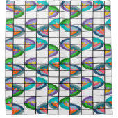 Vloerzolen Douchegordijn (Voorkant)