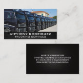 Vloet van Semi Trucks | Logistieke drager Visitekaartje (Voorkant / Achterkant)