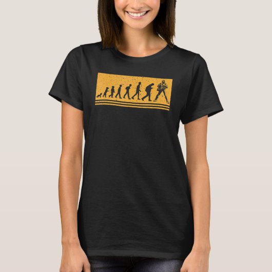 vlogging evolutie social media content creator vl t-shirt (Voorkant)