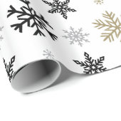 Vlokken Cadeaupapier (Rol Hoek)