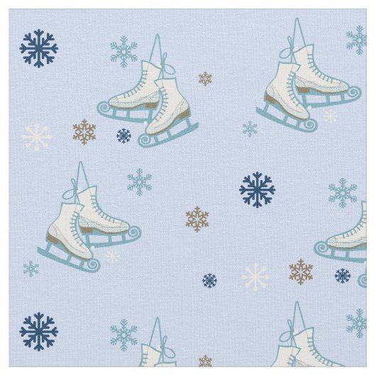 vlokken en schaatsen stof (Close Up)