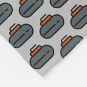 vlokken fleece deken (Hoek)