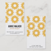  vlokken | Gouden Visitekaartje (Voorkant / Achterkant)