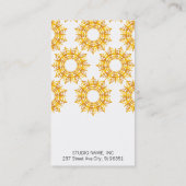  vlokken | Gouden Visitekaartje (Achterkant)