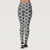 vlokken leggings (Achterkant)