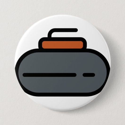 vlokken ronde button 7,6 cm (Voorkant)