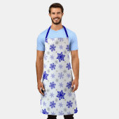 Vlokken Schort (Gedragen)