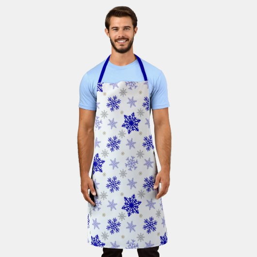 Vlokken Schort (Gedragen)