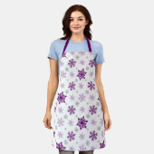 Vlokken Schort (Gedragen)