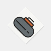 vlokken servet (Hoek)