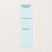 Vlokken/Sterren Tent Vouw DIY Punch Oorbel Display Visitekaartje (Buitenkant ongevouwen)