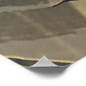 Vlokken van goud poster (Hoek)