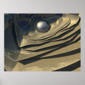 Vlokken van goud poster (Voorkant)