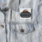 vlokken vierkante button 5,1 cm (In situ)