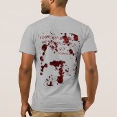 Vlokken, WANNEER IN TWUBT, KNOCK, 'EM OUT T-shirt (Achterkant)