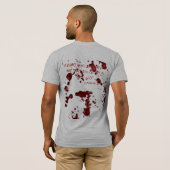 Vlokken, WANNEER IN TWUBT, KNOCK, 'EM OUT T-shirt (Achterkant volledig)