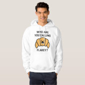Vlokkige Croissant Hoodie (Voorkant volledig)