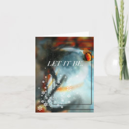 vlom TRADITIONAL Holiday Feestdagen Kaart