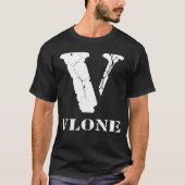 vlone freinds Cracks T-shirt (Voorkant)
