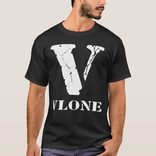 vlone freinds Cracks T-shirt (Voorkant)