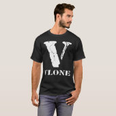 vlone freinds Cracks T-shirt (Voorkant volledig)
