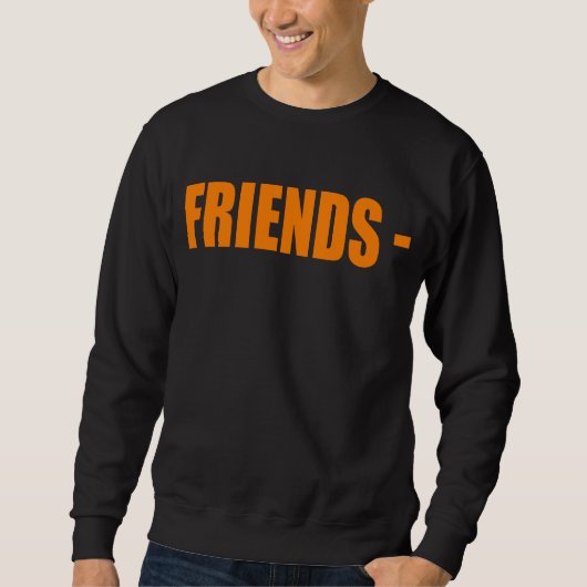VLONE FRIENDS STICKER Essential T-Shirt (Voorkant)