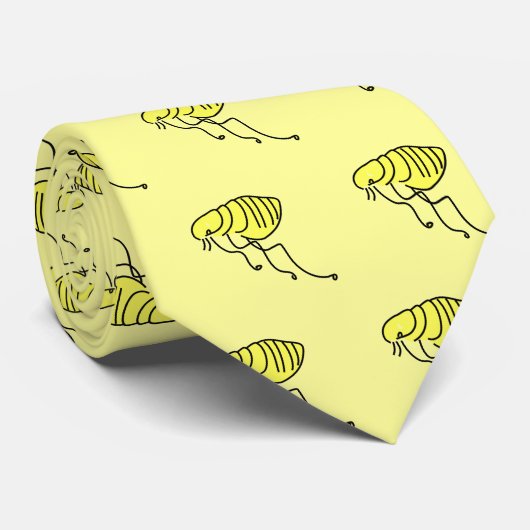 vlooien stropdas (Opgerold)