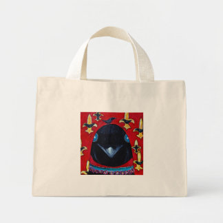 vlooienkraaien mini tote bag