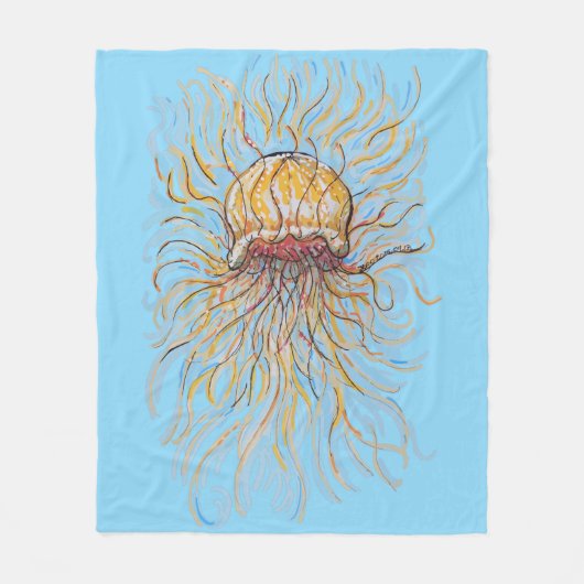 vlooienkwal fleece deken (Voorkant)