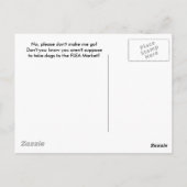 Vlooienmarkt Briefkaart (Achterkant)