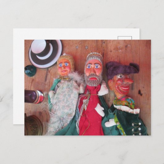 Vlooienmarkt Briefkaart (Voorkant / Achterkant)