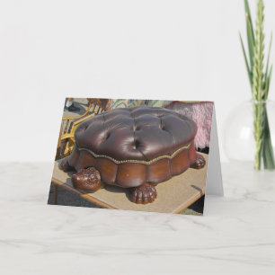 Vlooienmarkt Kaart - Turtle Ottoman