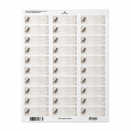 vlooienstraal 1800 etiket (Full Sheet)