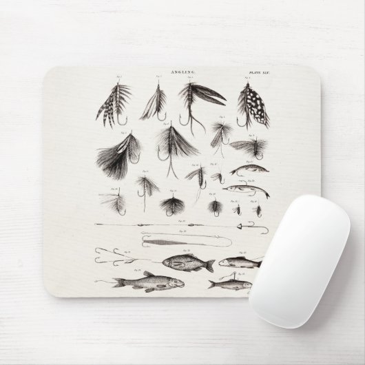 vlooienstraal 1800 muismat (Met muis)