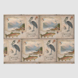 vlooienvisserij op forel ontkoppelen van vis kuns tissuepapier