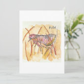 Vlooikaart Kaart (Staand voorkant)