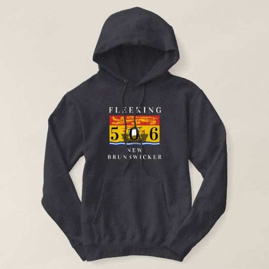 Vloot New Brunswicker New Brunswick, aangepast aan Hoodie (Design voorkant)