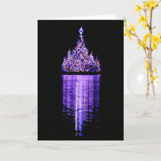 Vloot van Kerstbomen, NYC - Kaart (Gele Bloem)