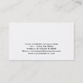 Vloot Vans Visitekaartje (Achterkant)