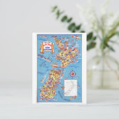  vlootovereenkomst van Nieuw-Zeeland Briefkaart (Staand voorkant)