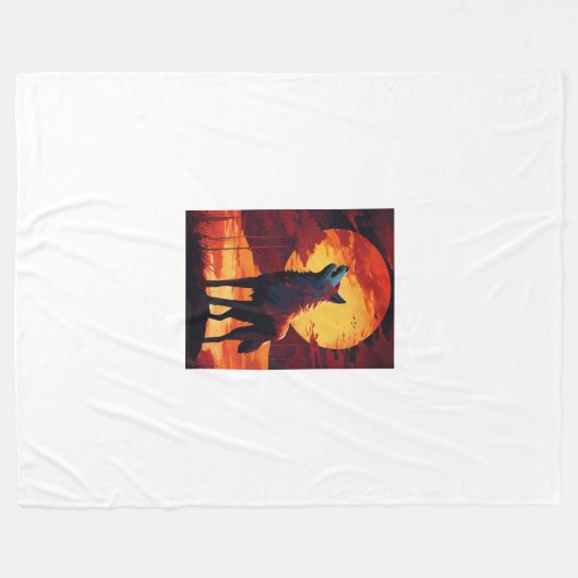 vlootsdeken fleece deken (Voorkant (Horizontaal))