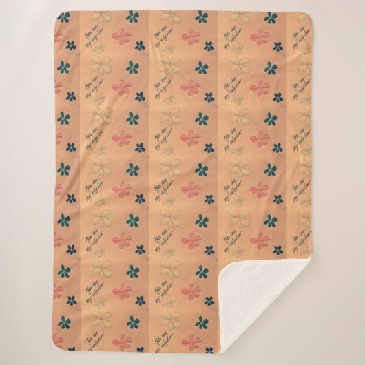 vlootsdeken sherpa deken (Voorkant)