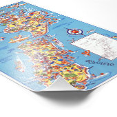 vlootskaart van het Poster van Nieuw-Zeeland (Hoek)