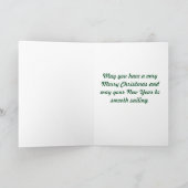 Vlot het Varen Vakantie Feestdagen Kaart (Binnen)