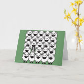 Vlot-met een laag bedekt Border collie bij de Kaart (Gele Bloem)