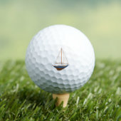 Vlot zeilen nautische kust Preppy Golfballen (Insitu Shirt)