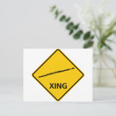 Vlote wegkruising briefkaart (Staand voorkant)