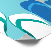 Vlotseling zone Beach Weddenschappen Poster (Hoek)