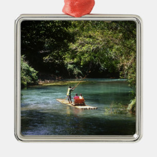 Vlotten op de Martha Brae-rivier, Falmouth, Metalen Ornament