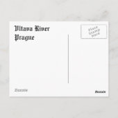 Vltava Briefkaart (Achterkant)